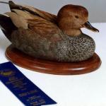 Gadwall DrakeWood Duck Hen - Decorative Floating Lifesize